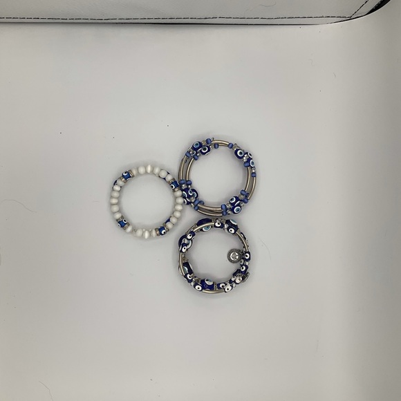 “EVIL EYE” Trio Bracelets. - Picture 6 of 7
